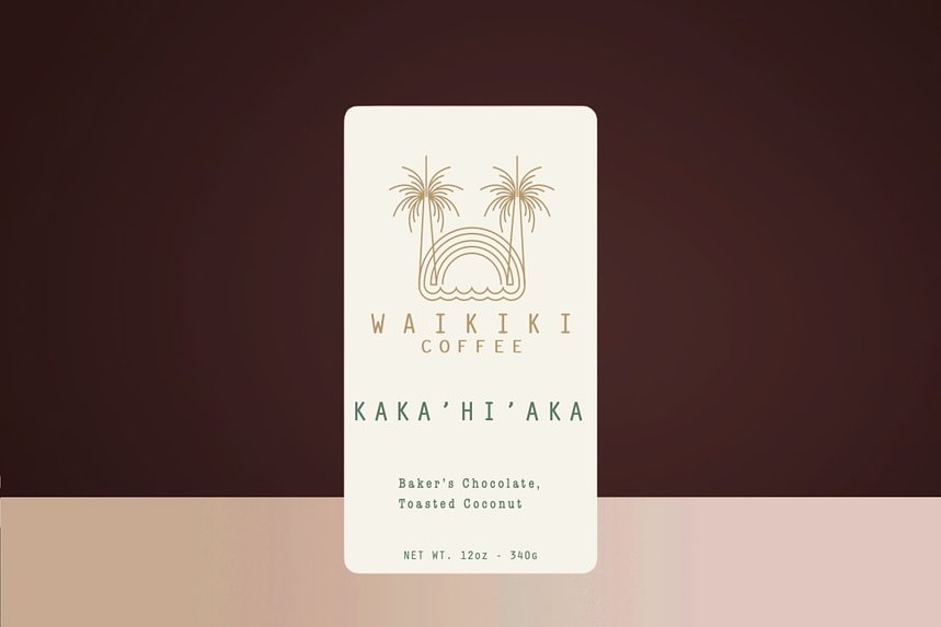Kakahiaka Dark Blend by Waikiki Coffee - main image