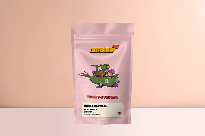 Palestina Gesha Natural by Airship Coffee - main image