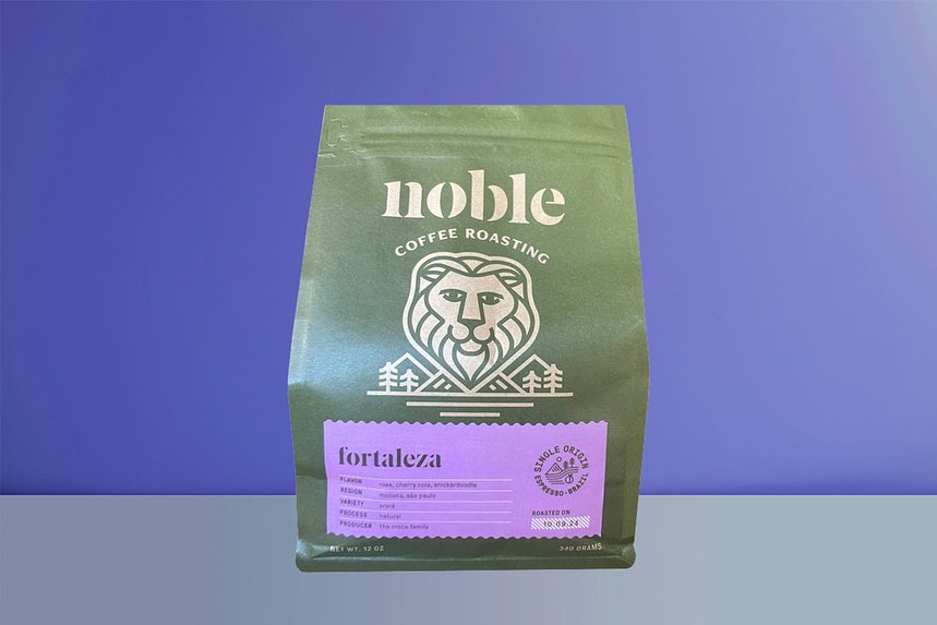 Brazilian Fortaleza Single Origin Espresso by Noble Coffee Roasting - main image