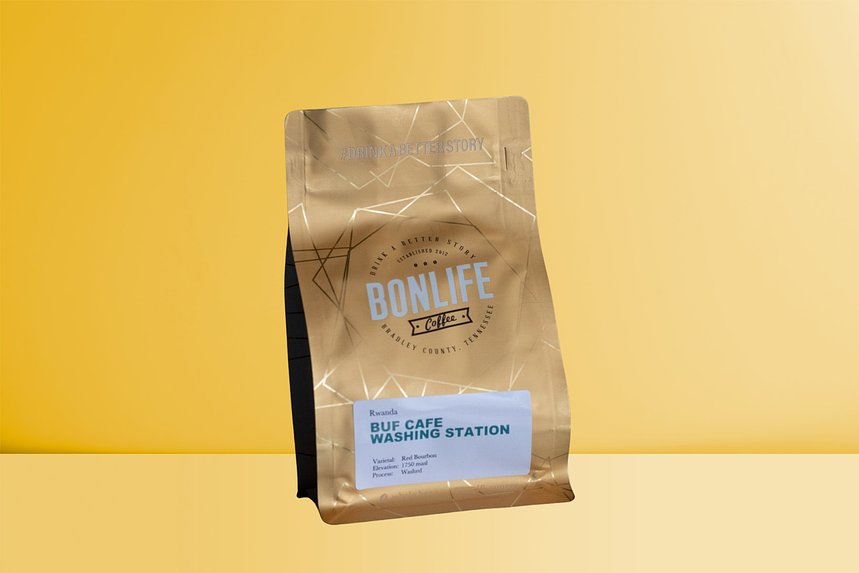 Rwanda  Buf Cafe Washing Station by Bonlife Coffee - main image