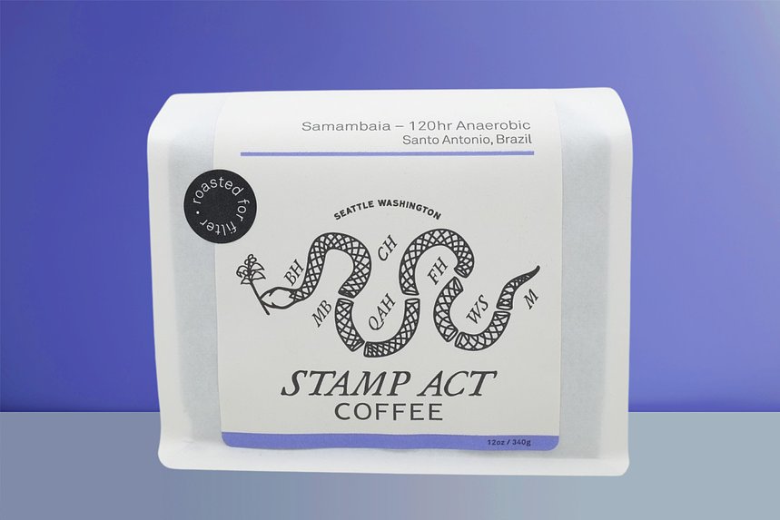 Yellow Bourbon 120hr Anaerobic  Fazenda Samambaia Brazil by Stamp Act - main image