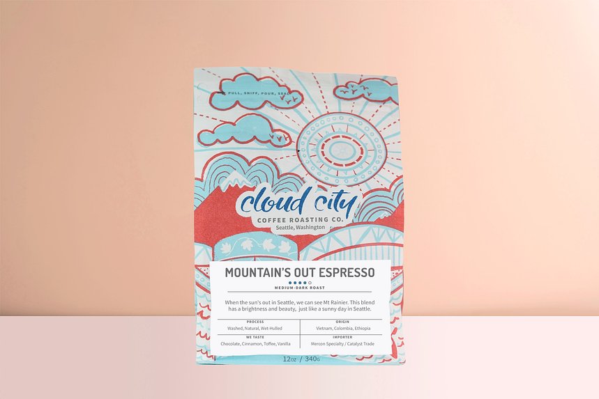 The Mountains Out Espresso Blend by Cloud City Coffee - image 0